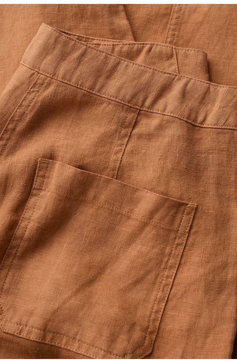 Seasalt Cornwall Saltings Cropped Linen Pants, Alternate, color,