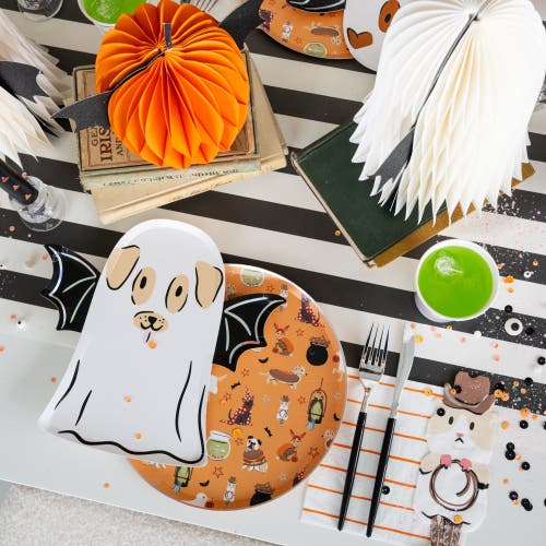 Daydream Society Trick Or Treat Street Halloween Hot Dog Dachshund Mylar Balloon In Multi