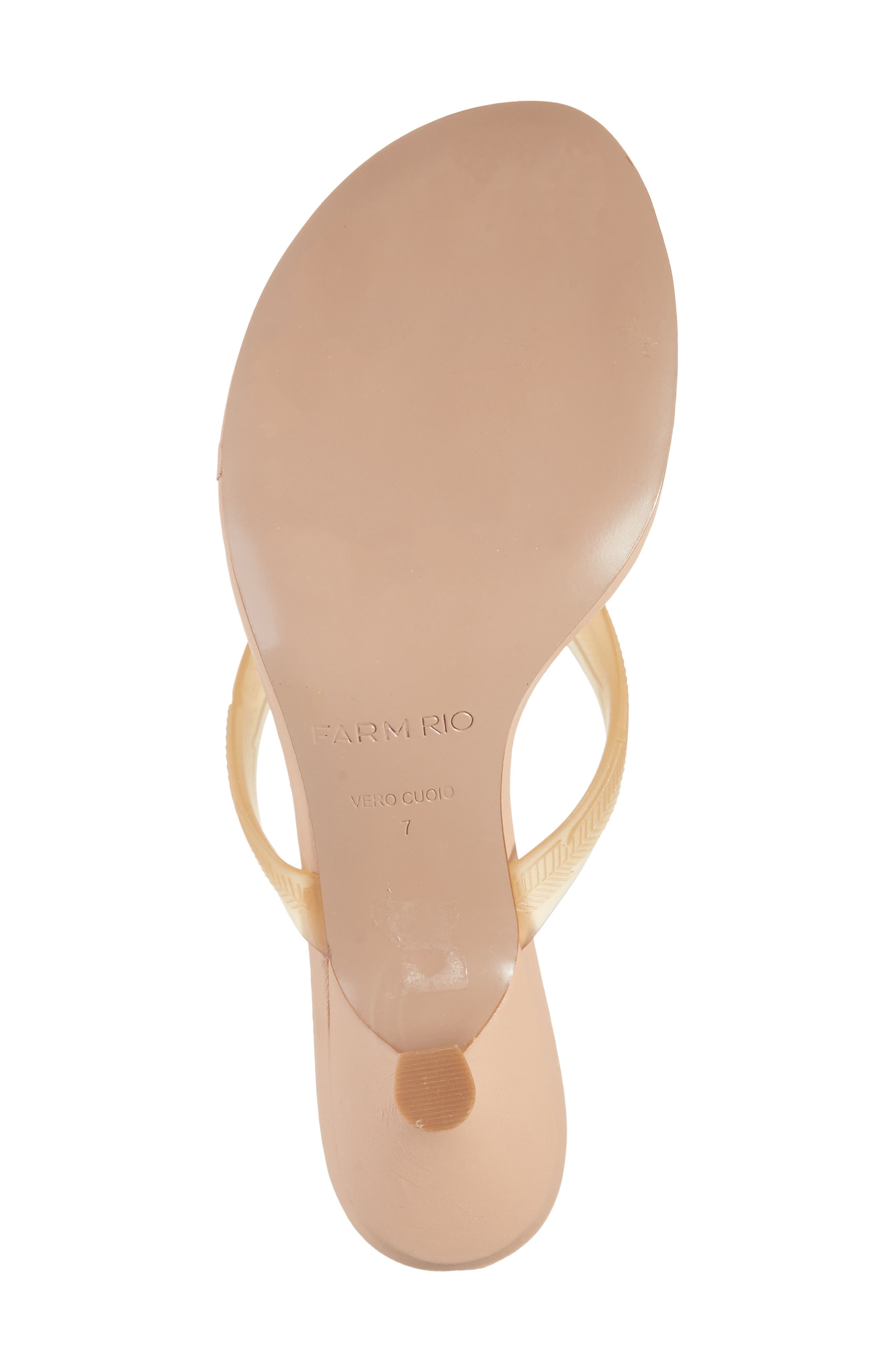 FARM Rio Rob Thong Slide Sandal, Alternate, color, Old Blush