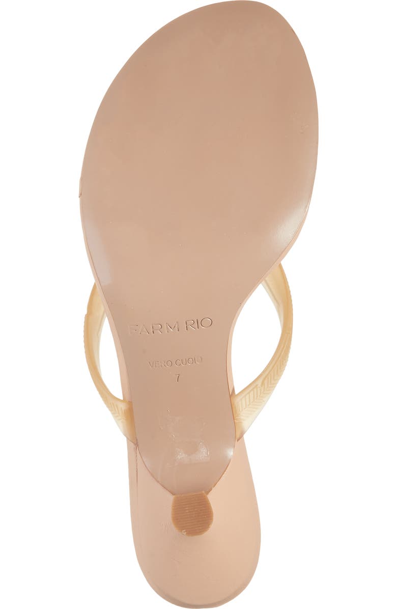 FARM Rio Rob Thong Slide Sandal, Alternate, color, Old Blush