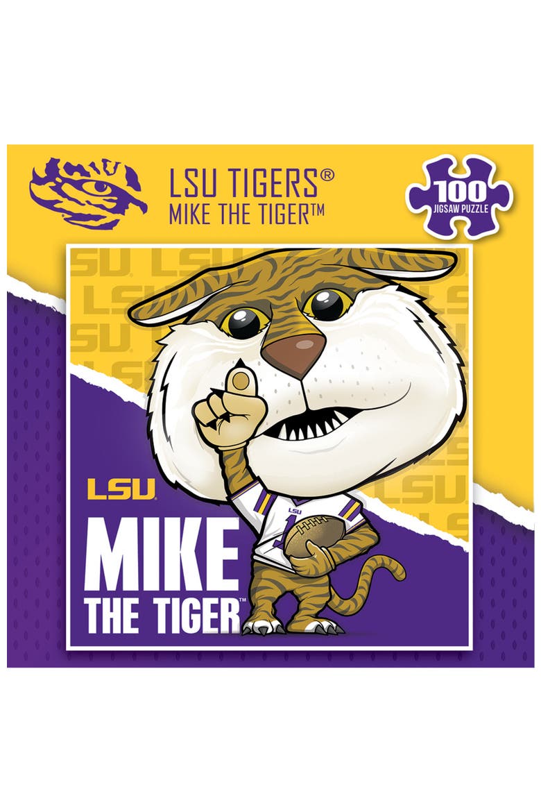 LSU Tigers Mascot 100 Piece Puzzle, Alternate, color, Multicolor