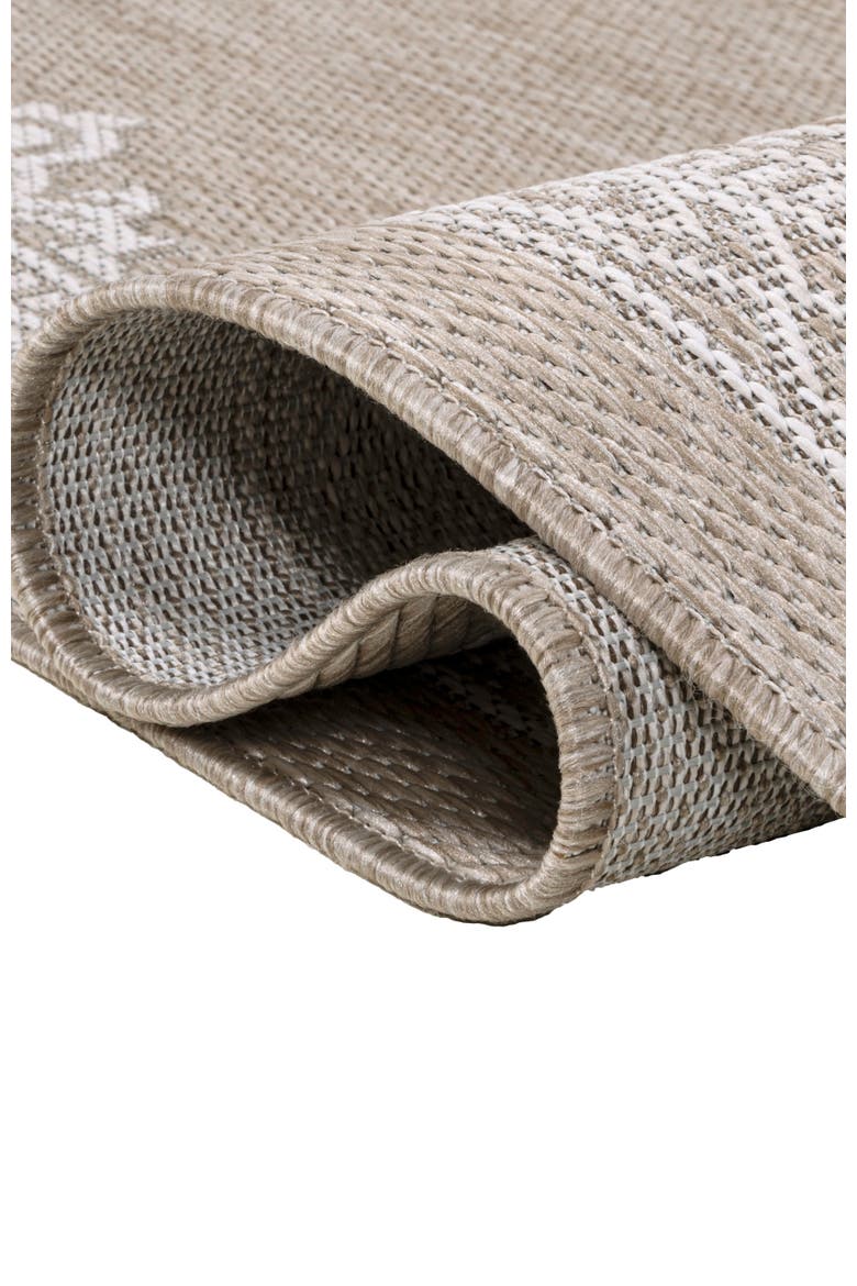 Arden Vintage Casual Medallion Indoor/Outdoor Area Rug, Alternate, color, Beige/Cream
