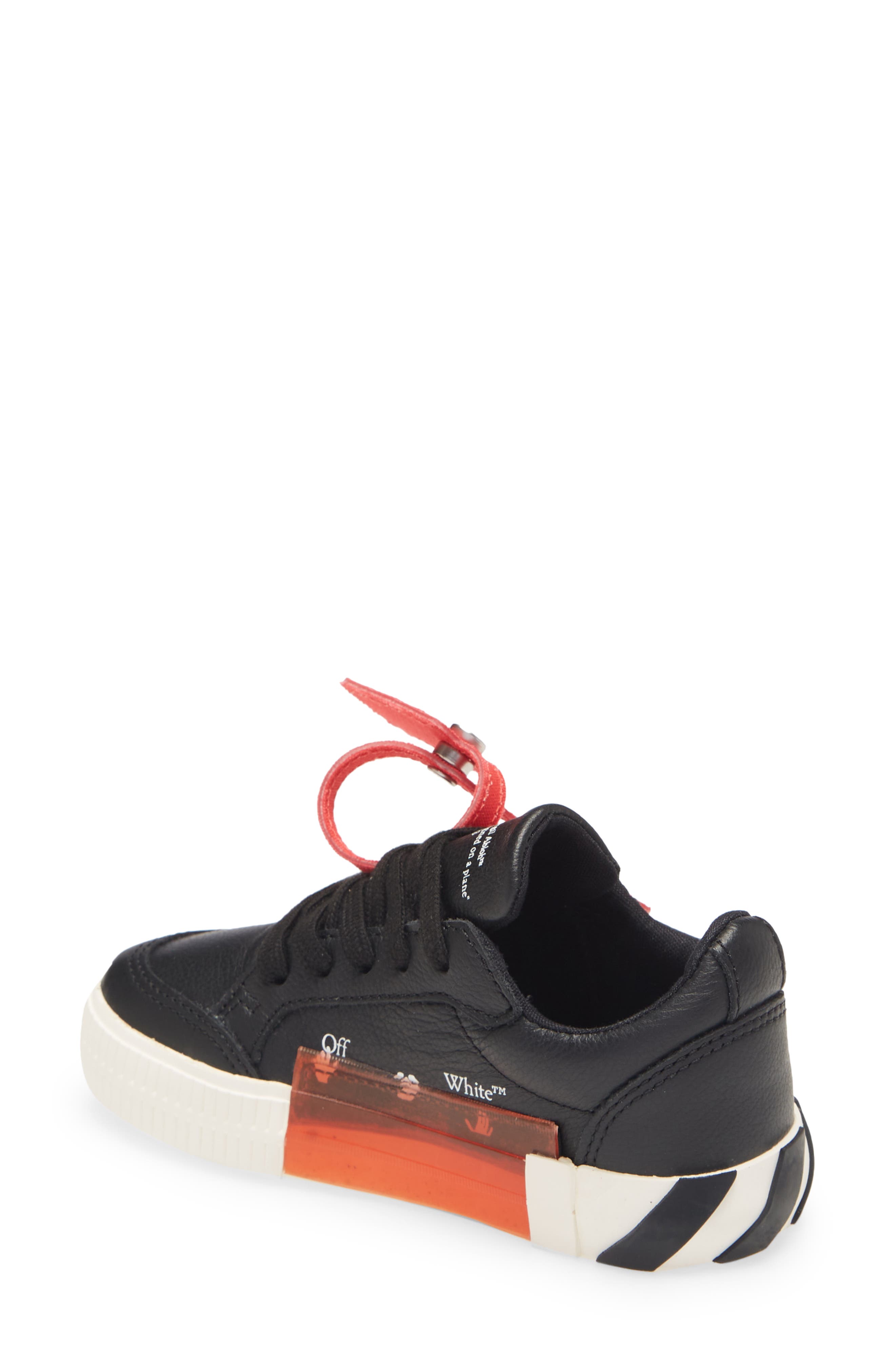 Off-White Kids' Vulcanized Low Top Sneaker, Alternate, color, 