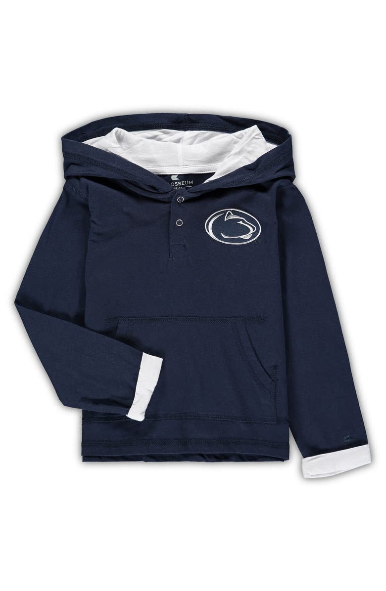 COLOSSEUM Toddler Colosseum Navy/Heathered Gray Penn State Nittany Lions Poppies Hoodie and Sweatpants Set, Alternate, color, Navy