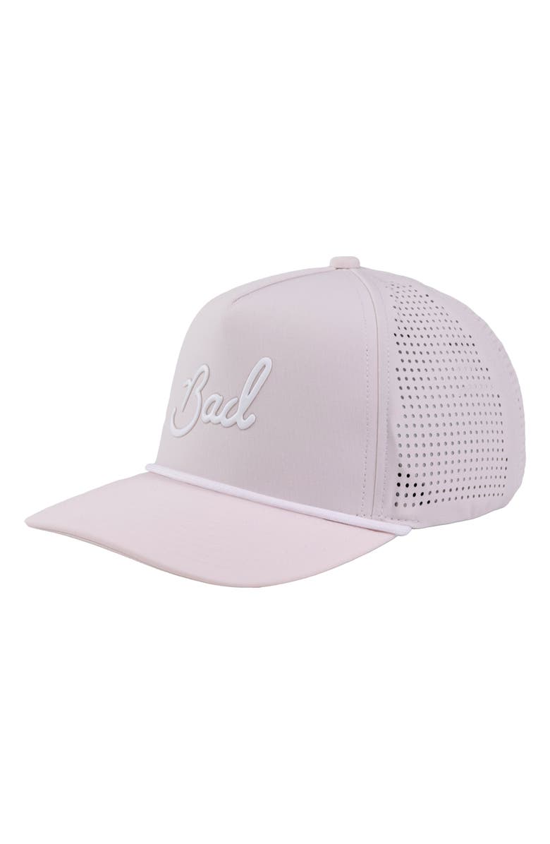 Bad Birdie Active Bad Snapback Ball Cap, Main, color, Mauve Chalk