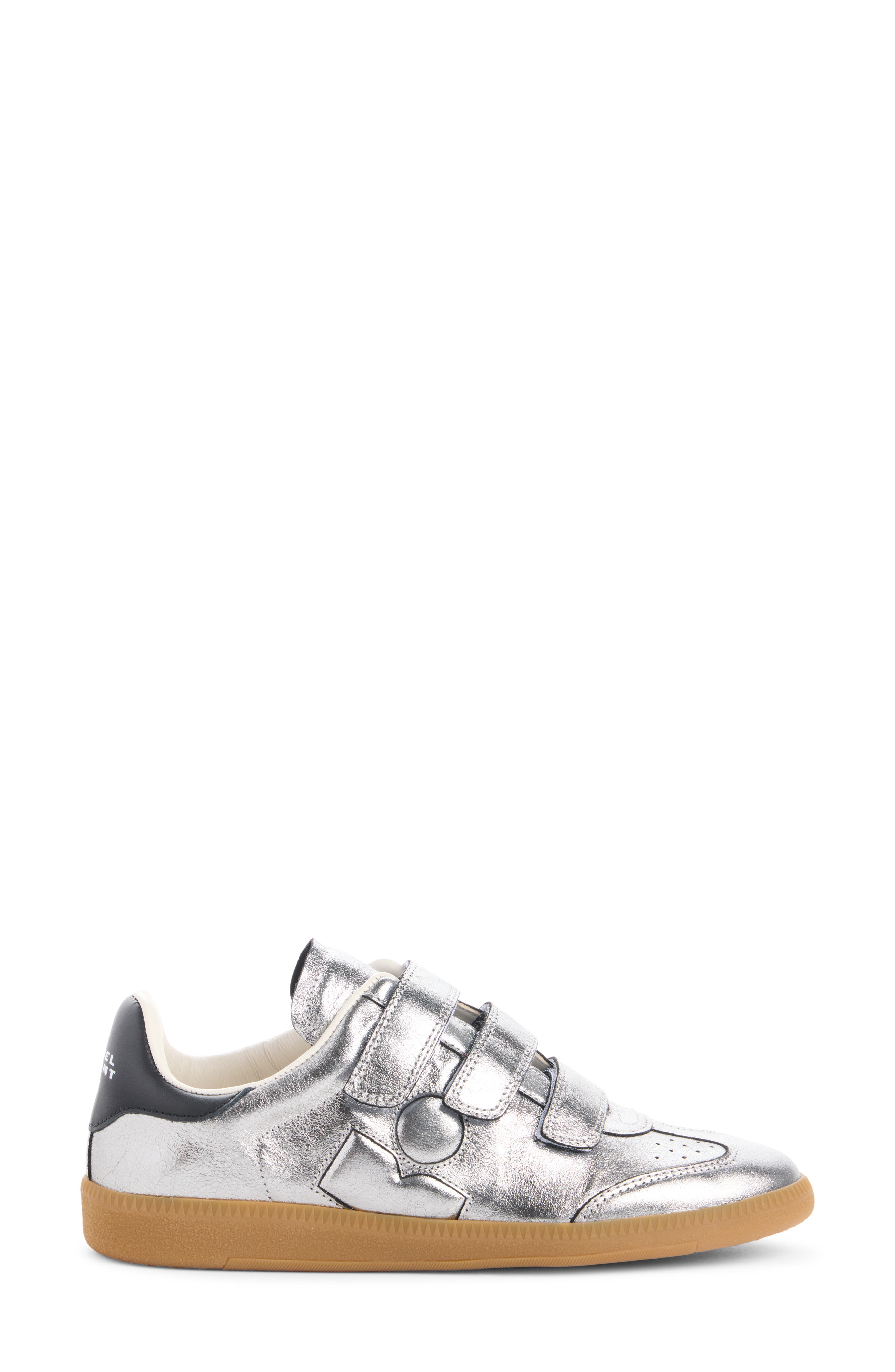 Isabel Marant Beth Low Top Sneaker, Alternate, color, Gun Metal