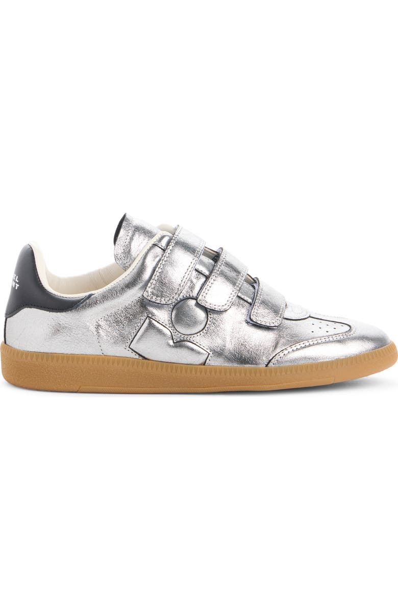 Isabel Marant Beth Low Top Sneaker, Alternate, color, Gun Metal