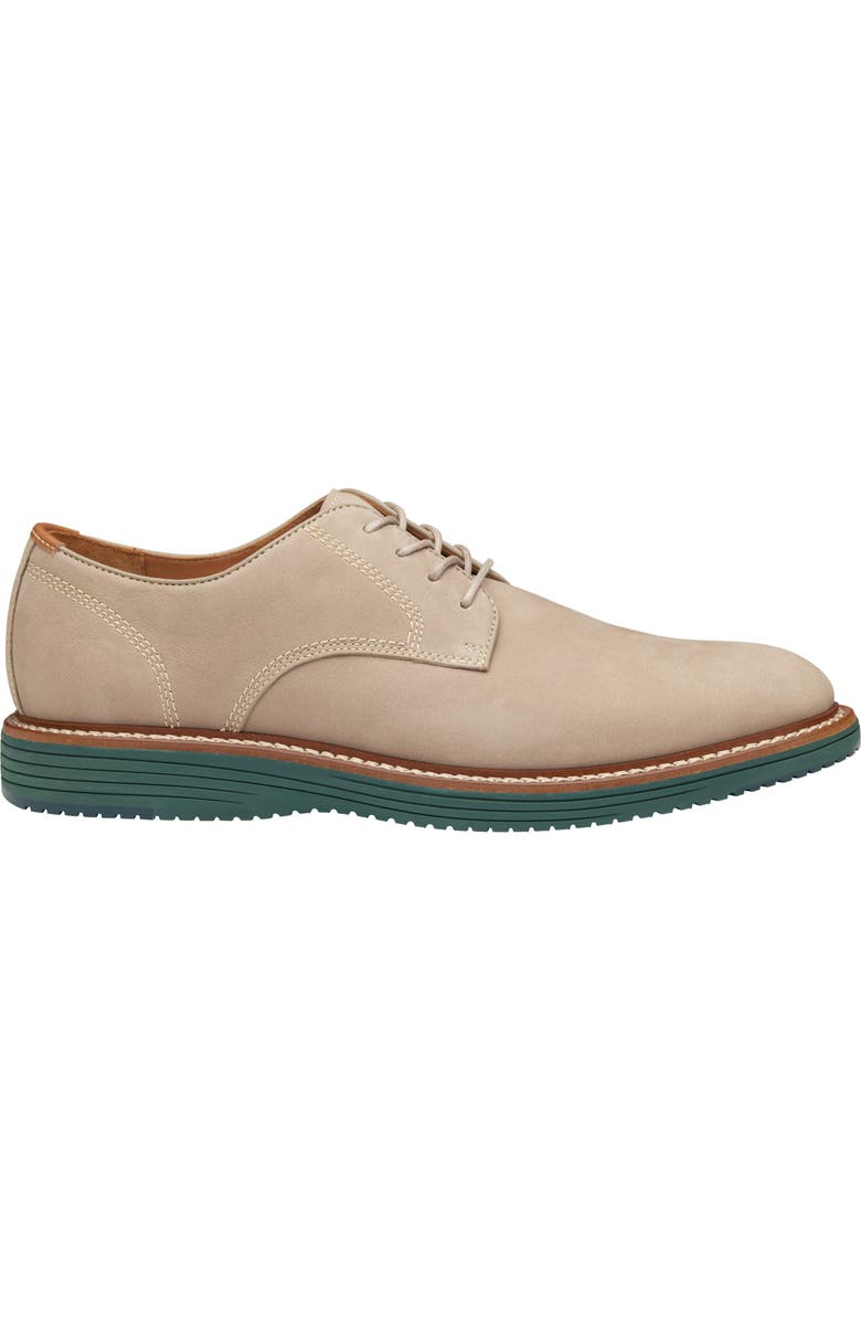 Johnston & Murphy Upton Plain Toe Derby, Alternate, color, Taupe Nubuck