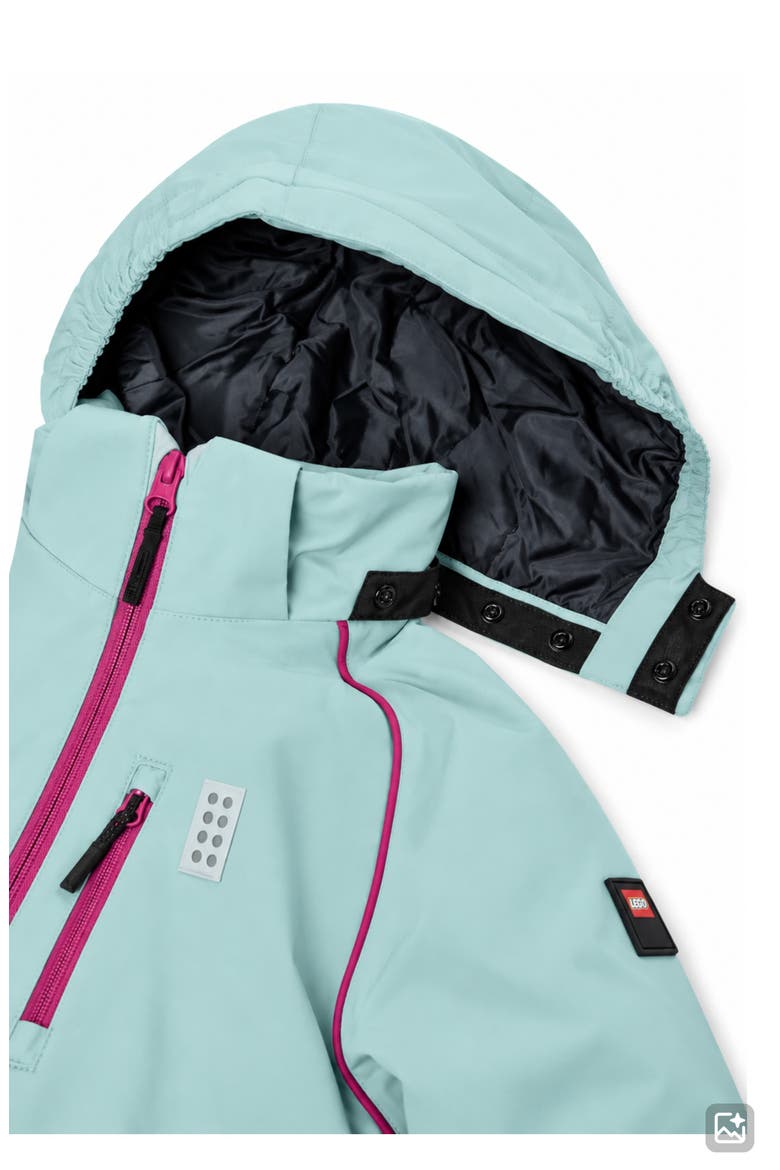 Kids' Waterproof Winter Ski Jacket, Alternate, color, GREEN