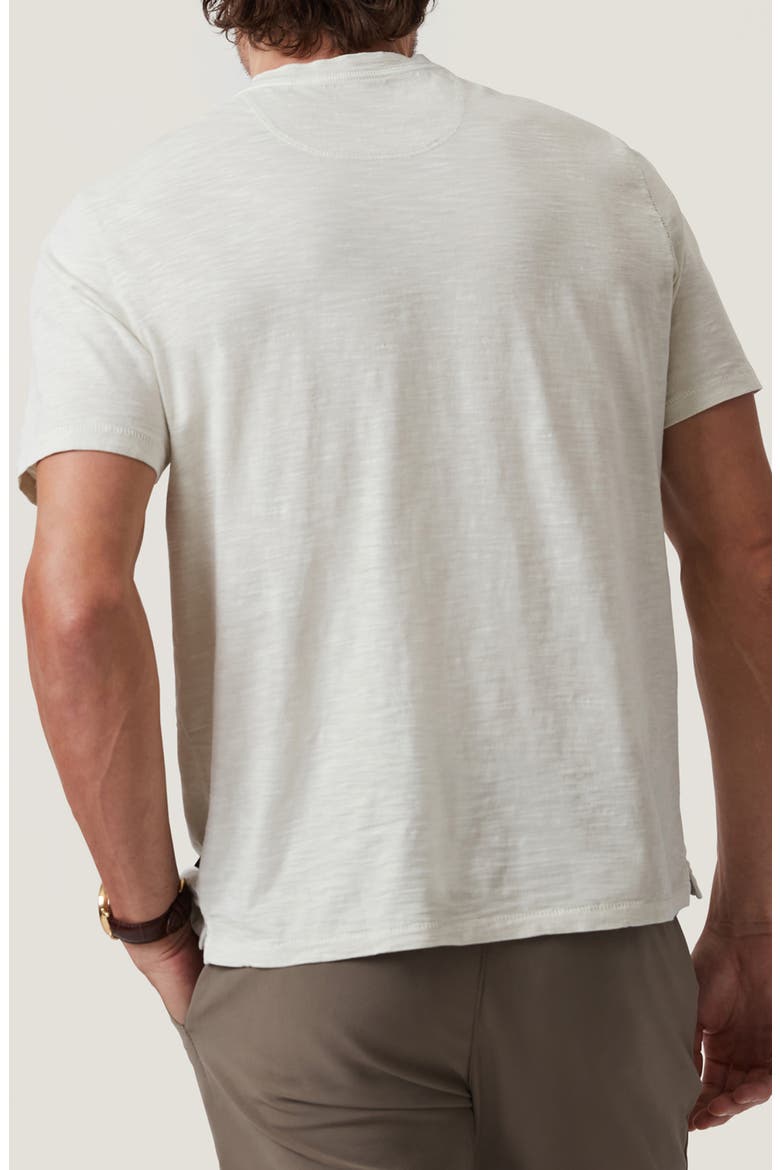 Slub Cotton Henley, Alternate, color, IVORY
