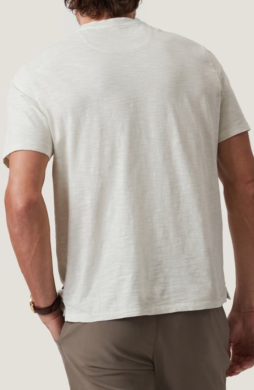 34 Heritage Slub Cotton Henley In Ivory