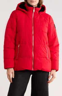 CALVIN KLEIN PERFORMANCE Faux Fur Lined Hood Puffer Jacket