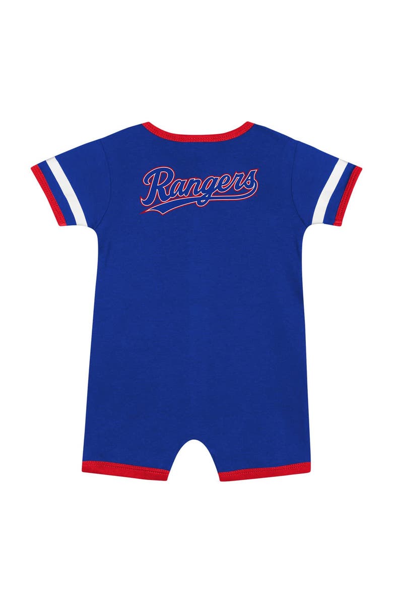 Outerstuff Newborn  Royal Texas Rangers Double Hit Coveralls, Alternate, color, 