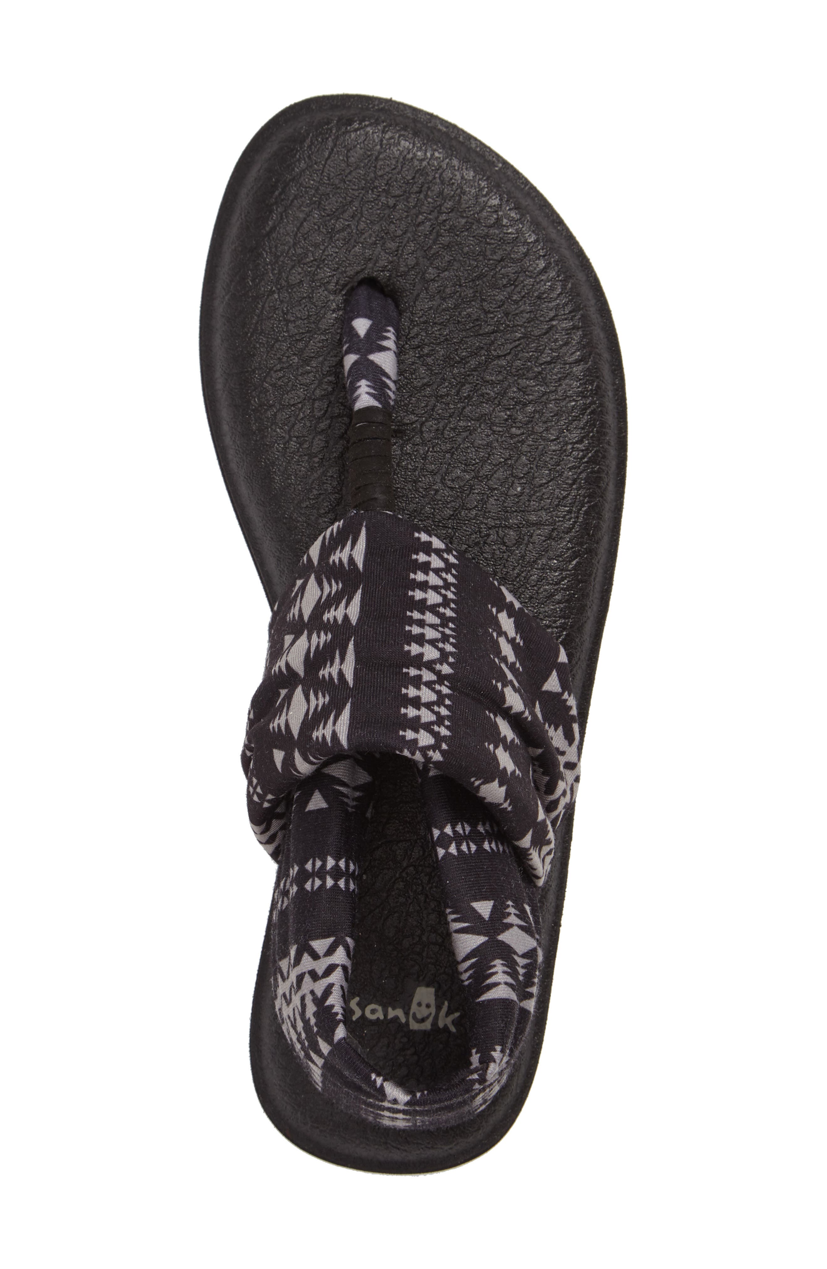 Yoga Sling 2 Sandal, Alternate, color, BLACK TRIBAL