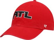 '47 Men's '47 Red Atlanta Falcons Clean Up Alternate Adjustable Hat