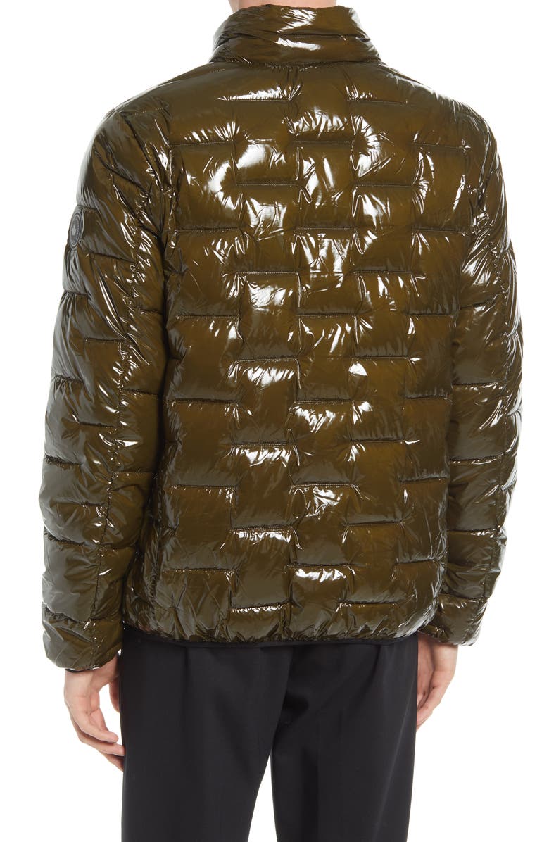 Noize Quilted Puffer Jacket, Alternate, color, Olive