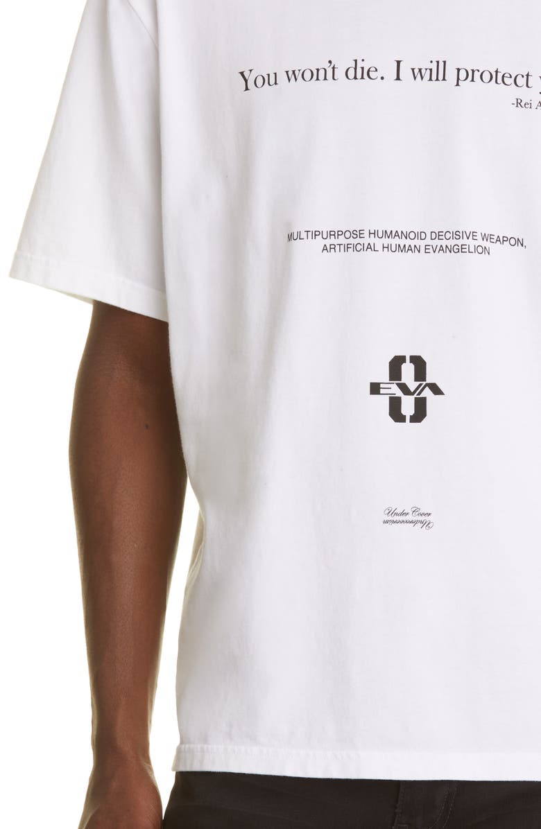 Undercover x Evangelion Graphic Cotton Tee, Alternate, color, 