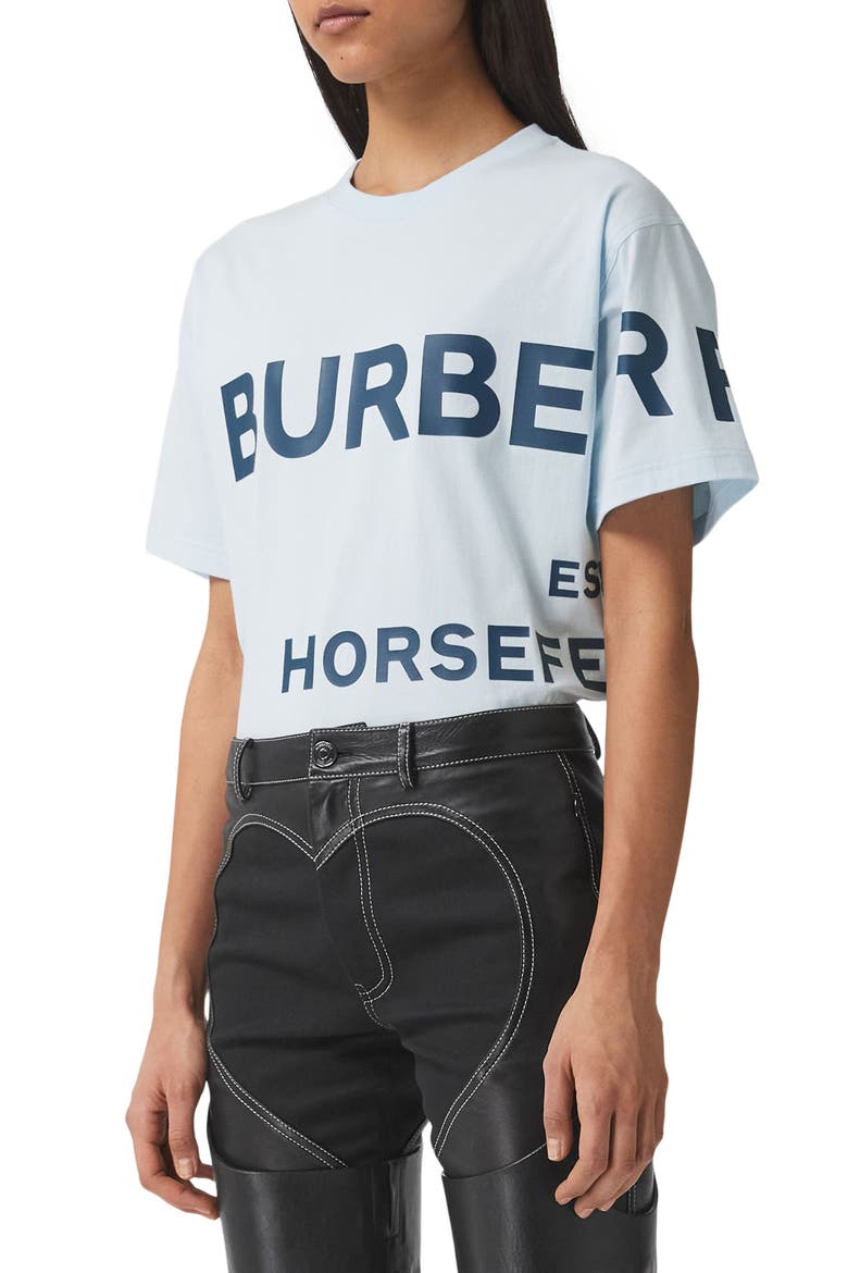 Carrick Logo Graphic Tee, Alternate, color, PALE BLUE