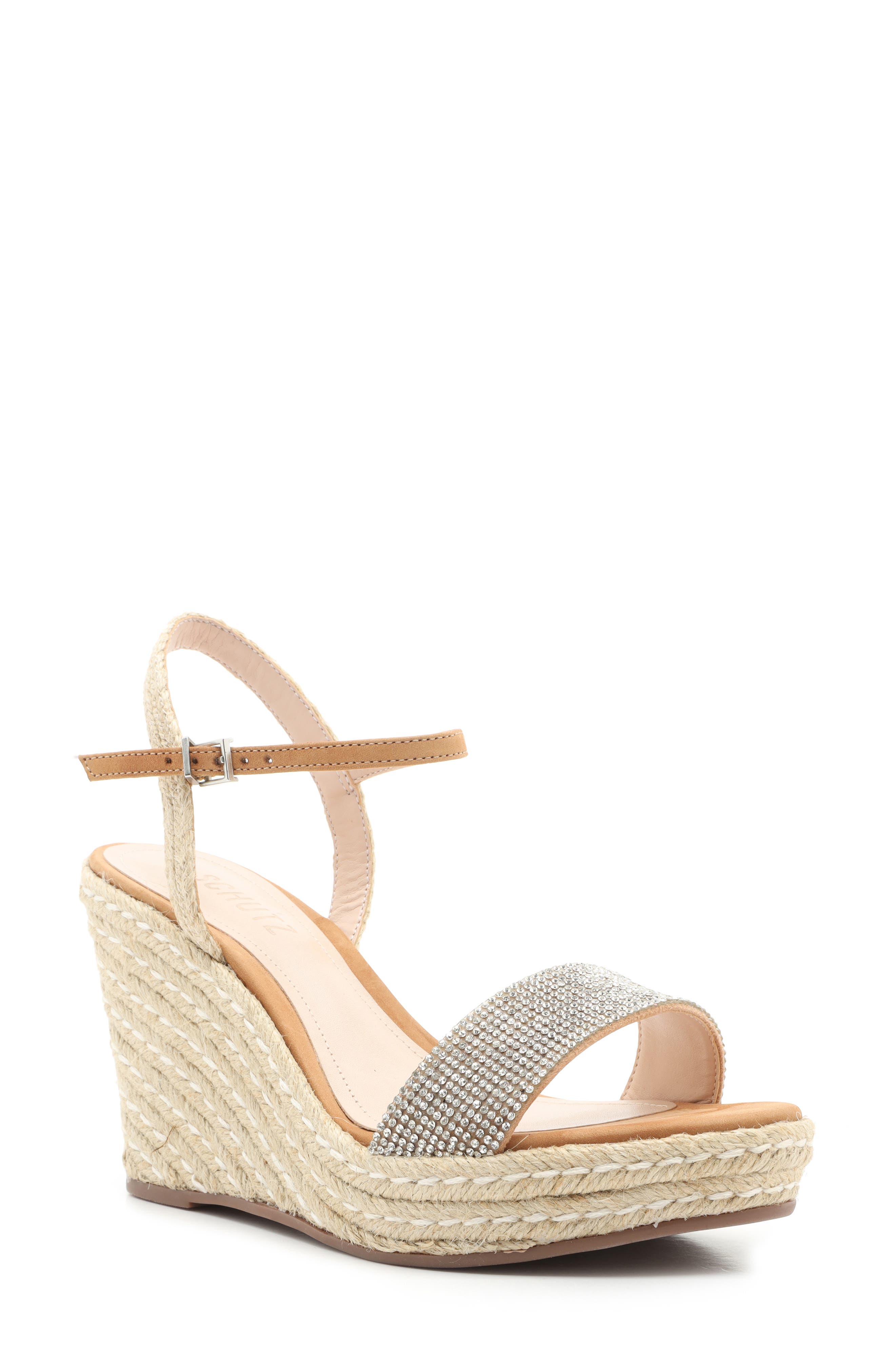 Schutz Salita Platform Wedge Sandal, Main, color, 