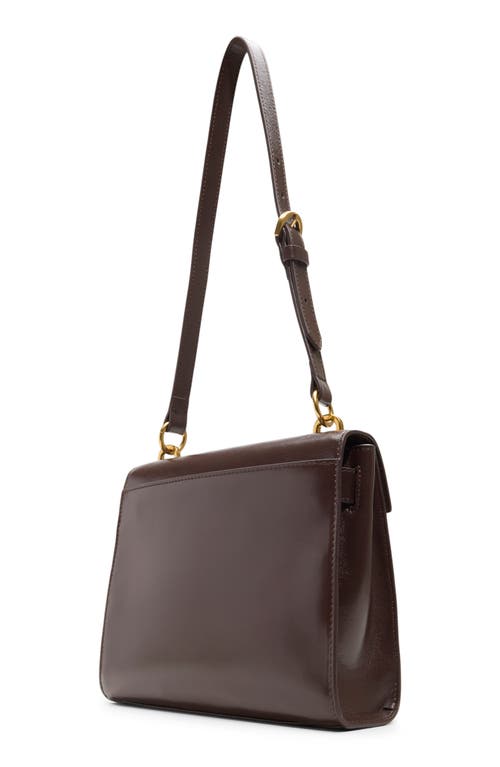 Ted Baker London Judy Leather Shoulder Bag In Brown
