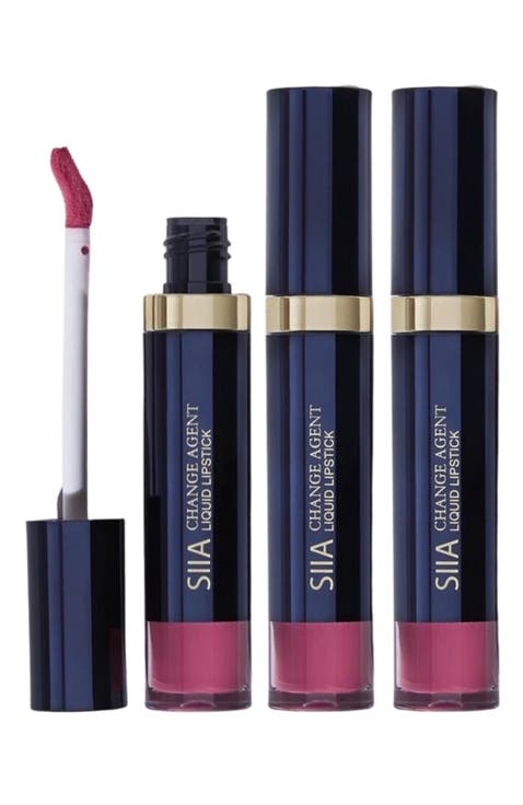 3-Pc. Change Agent Long-Lasting Matte Liquid Lipstick Trio Set
