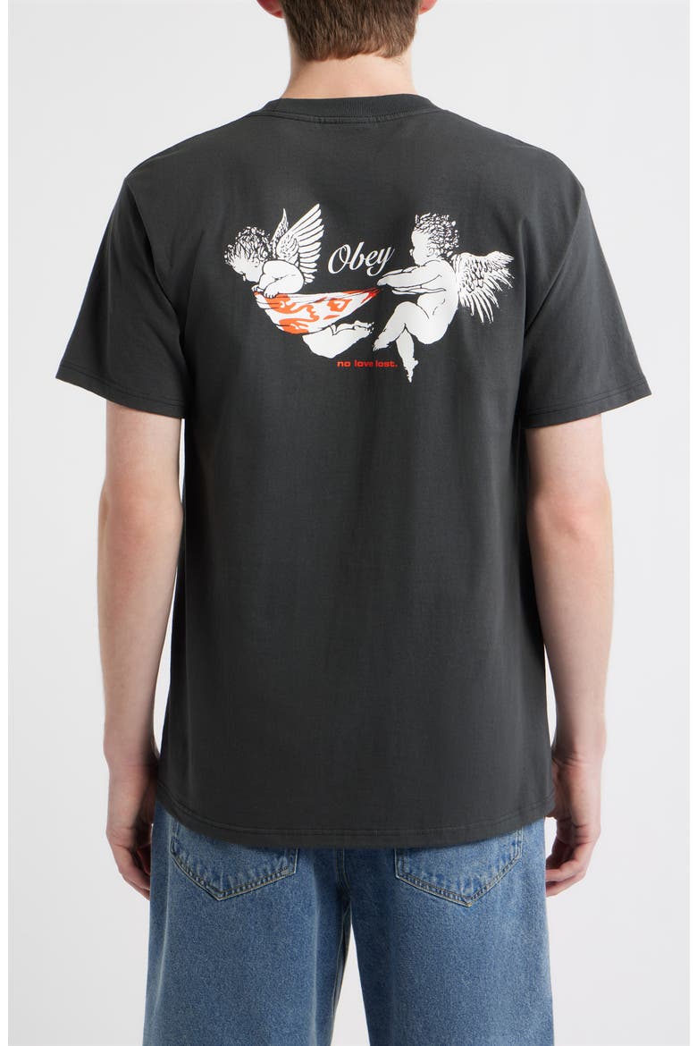No Love Lost Graphic T-Shirt, Alternate, color, VINTAGE BLACK