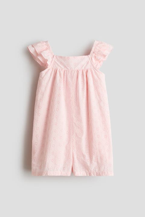 Flutter-sleeved jumpsuit