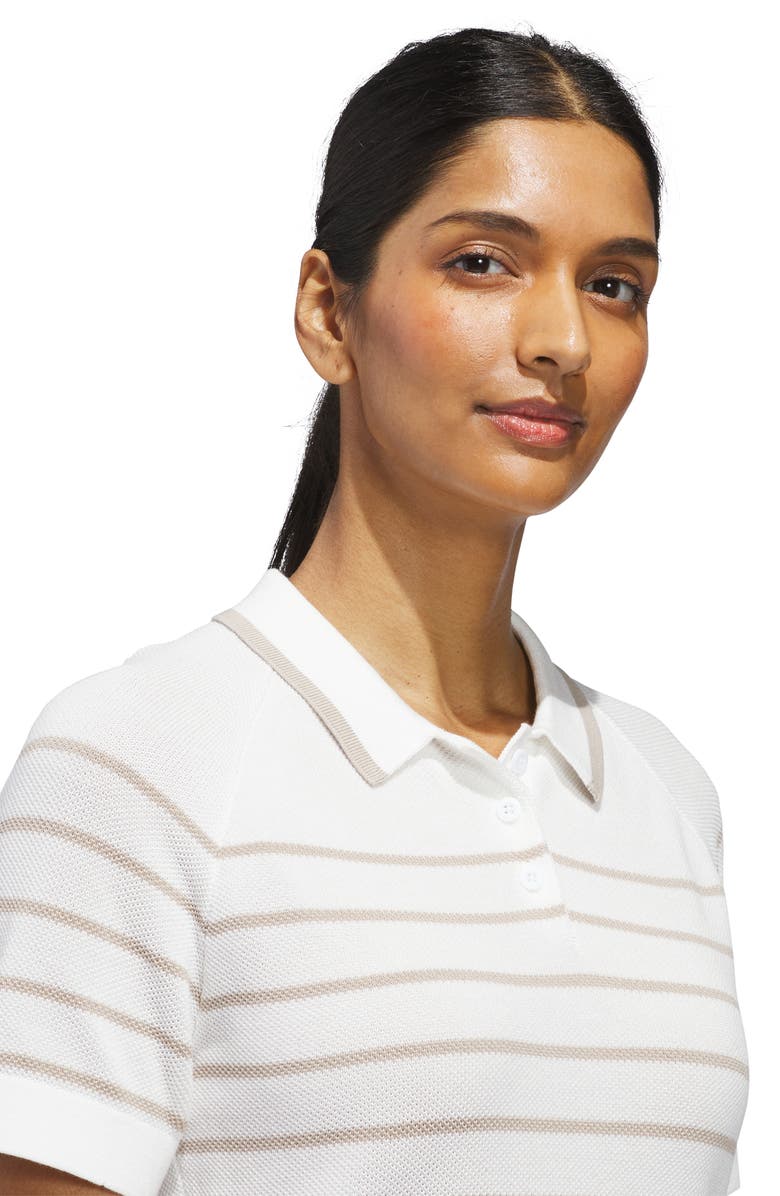 adidas Ultra Knit Golf Polo, Alternate, color, White