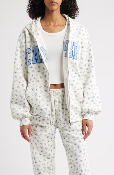 Periwinkle Floral Joggers