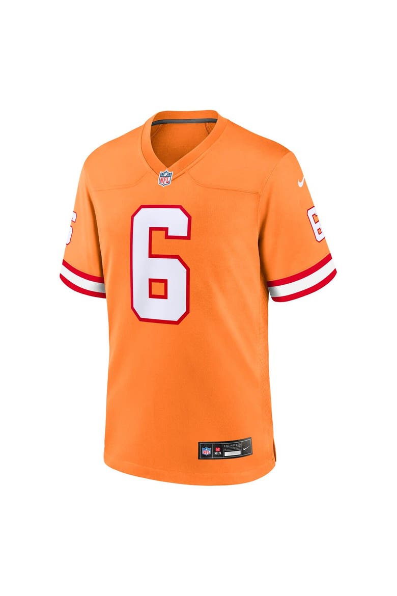 Youth Nike Baker Mayfield Orange Tampa Bay Buccaneers Game Jersey, Alternate, color, Orange