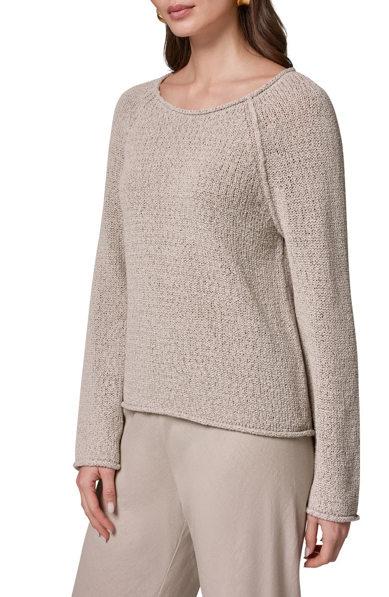 Donna Karan New York Easy Boat Neck Sweater, Alternate, color,