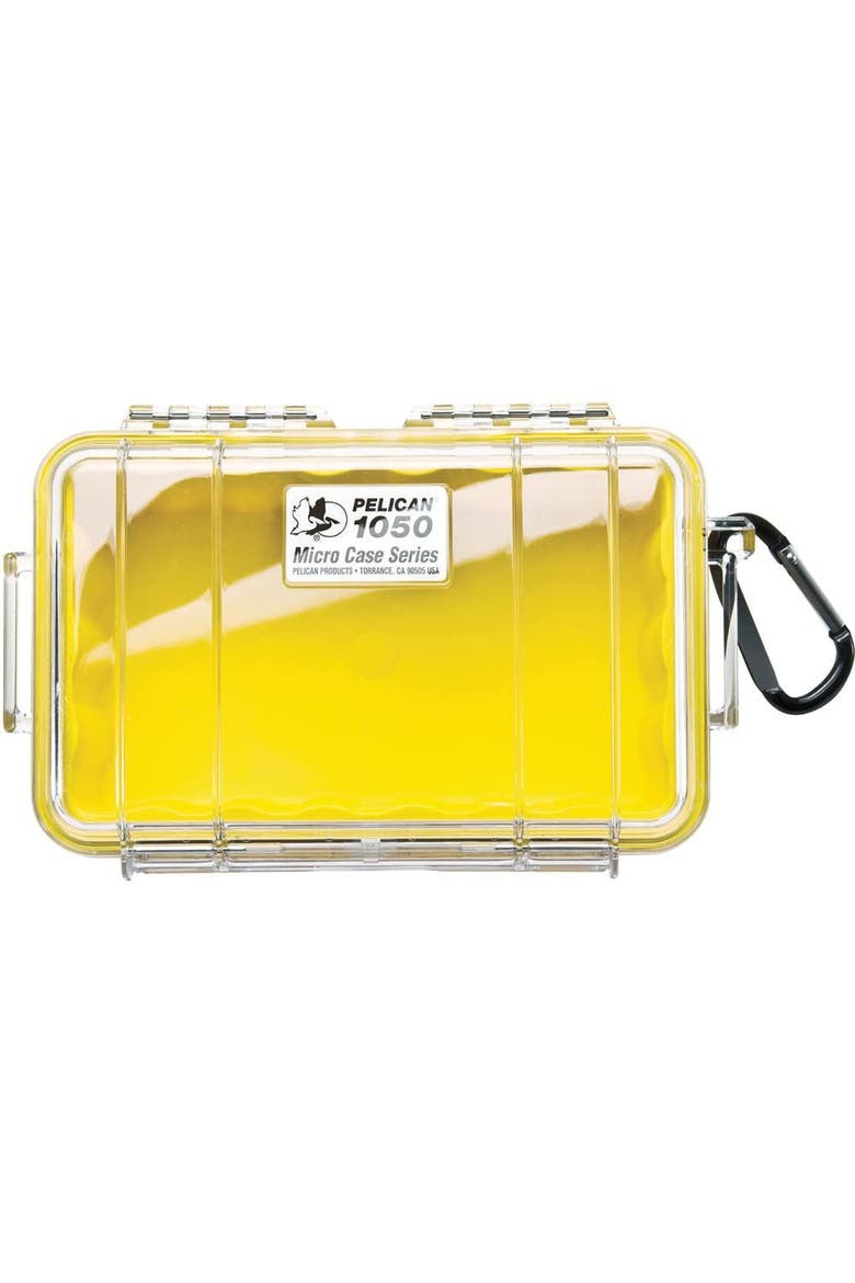 1050 Micro Case, Main, color, Yellow/Clear
