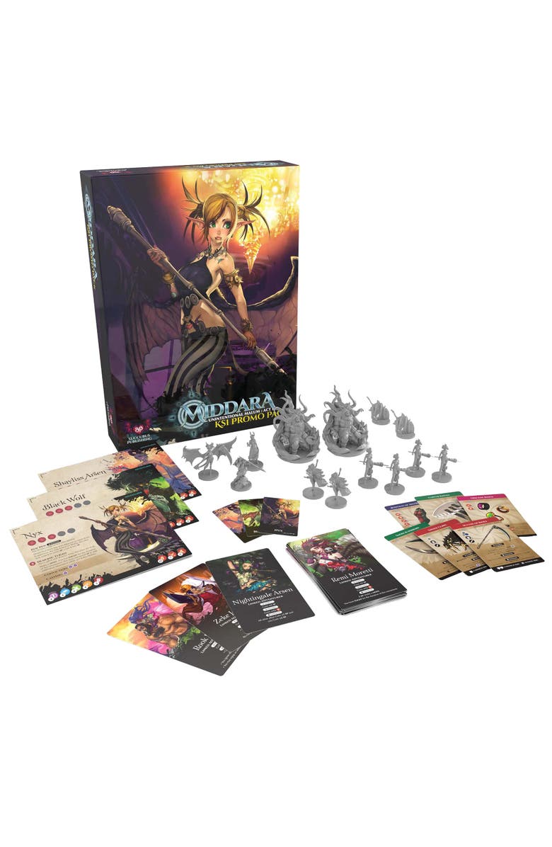 Middara Ks1 Promo Pack Expansion With 3 Characters, Alternate, color, Multicolored