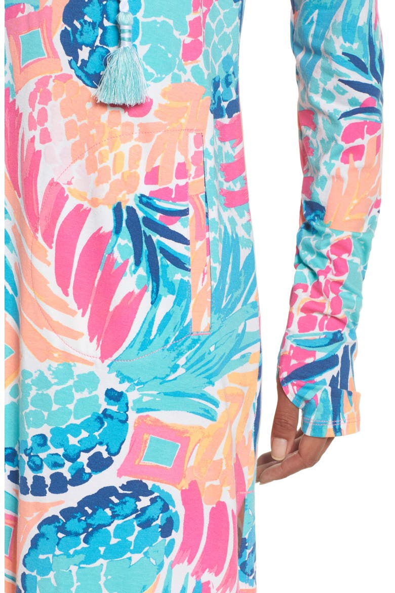 Rylie UPF 50+ Shift Dress, Alternate, color, MULTI