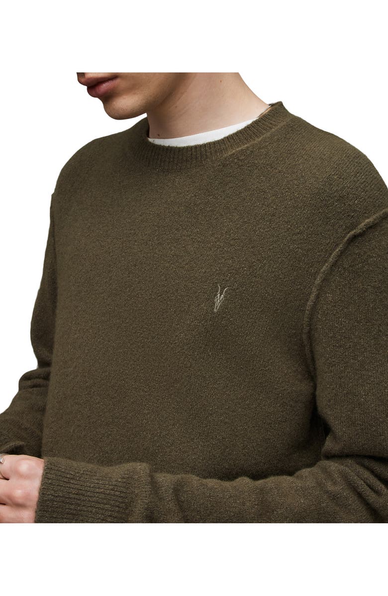 AllSaints Stratten Wool Blend Sweater, Alternate, color, 