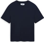 Wax London Dean Boxy Textured Organic Cotton T-Shirt
