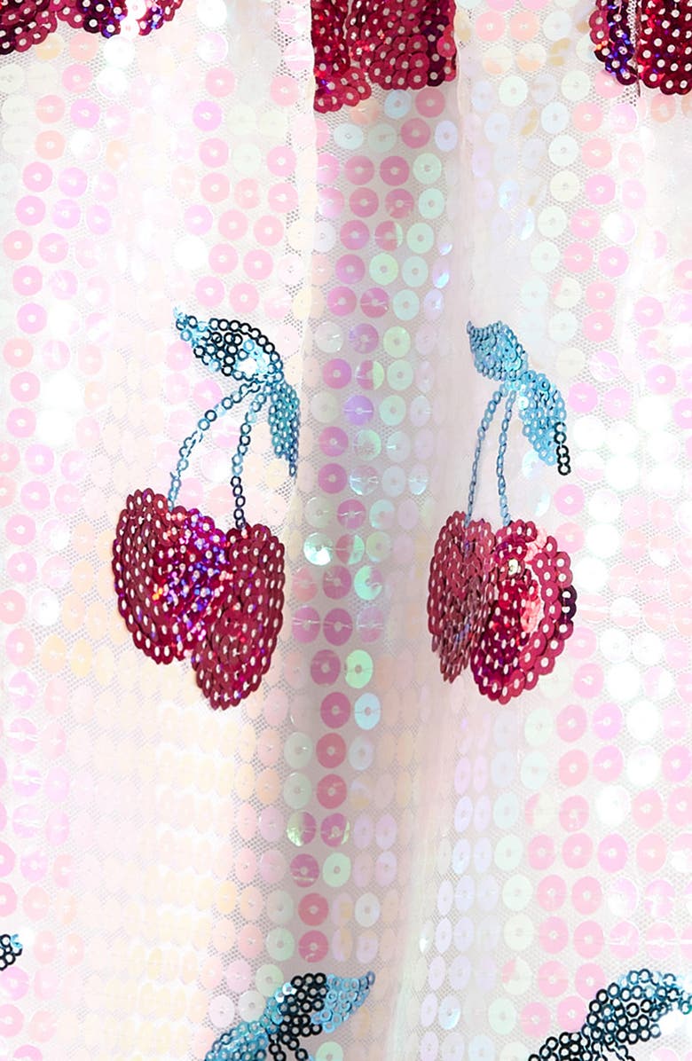 Lola + The Boys Kids' Cherry Sequin Dress, Alternate, color, 