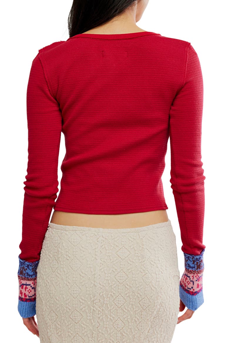 Noa Cardigan, Alternate, color, CRIMSON COMBO