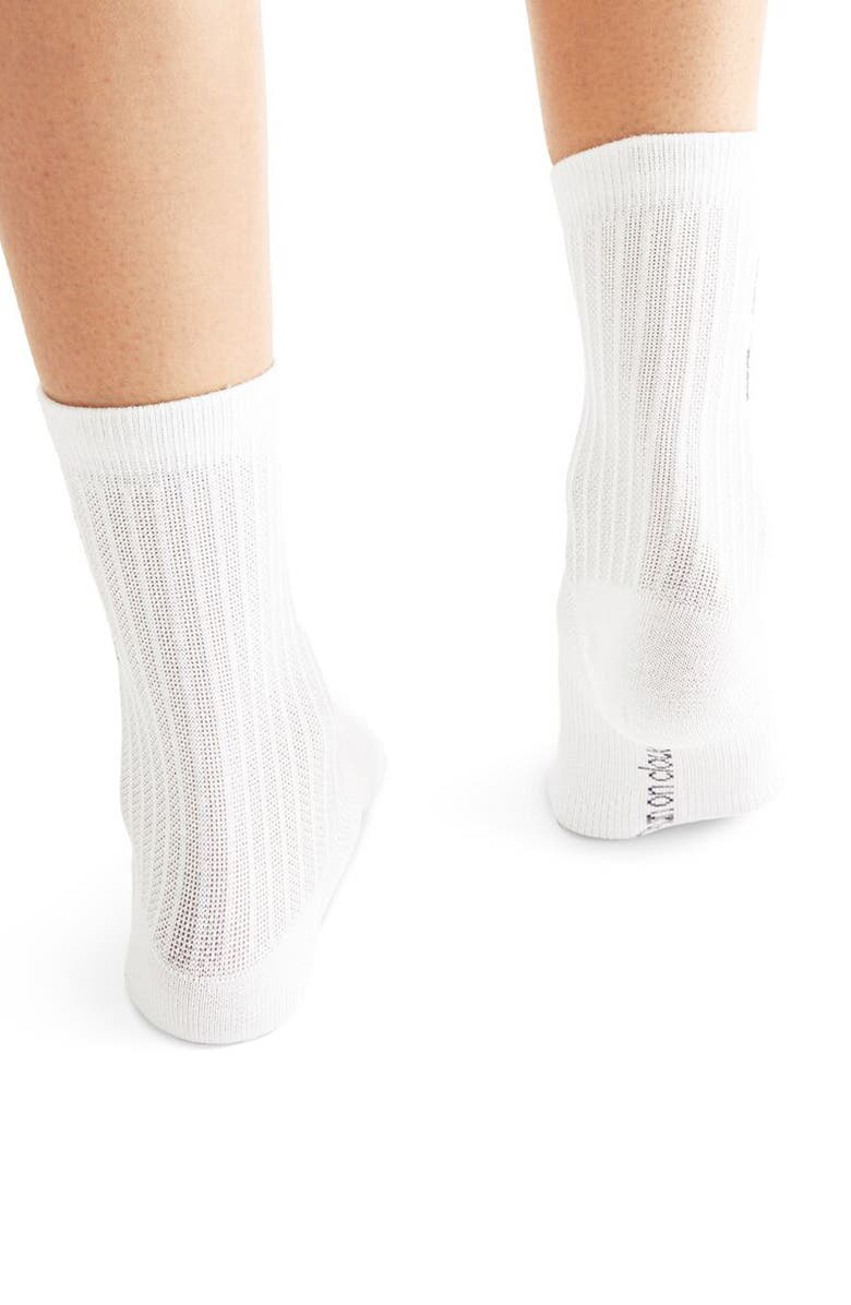 On 3-Pack Logo Socks, Alternate, color,