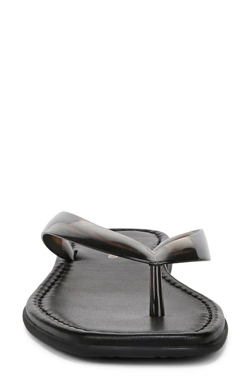 Veronica Beard Clea Flip Flop In Black