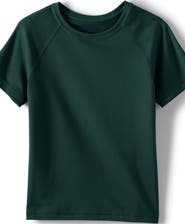Lands' End School Uniform Kids Short Sleeve Active Tee