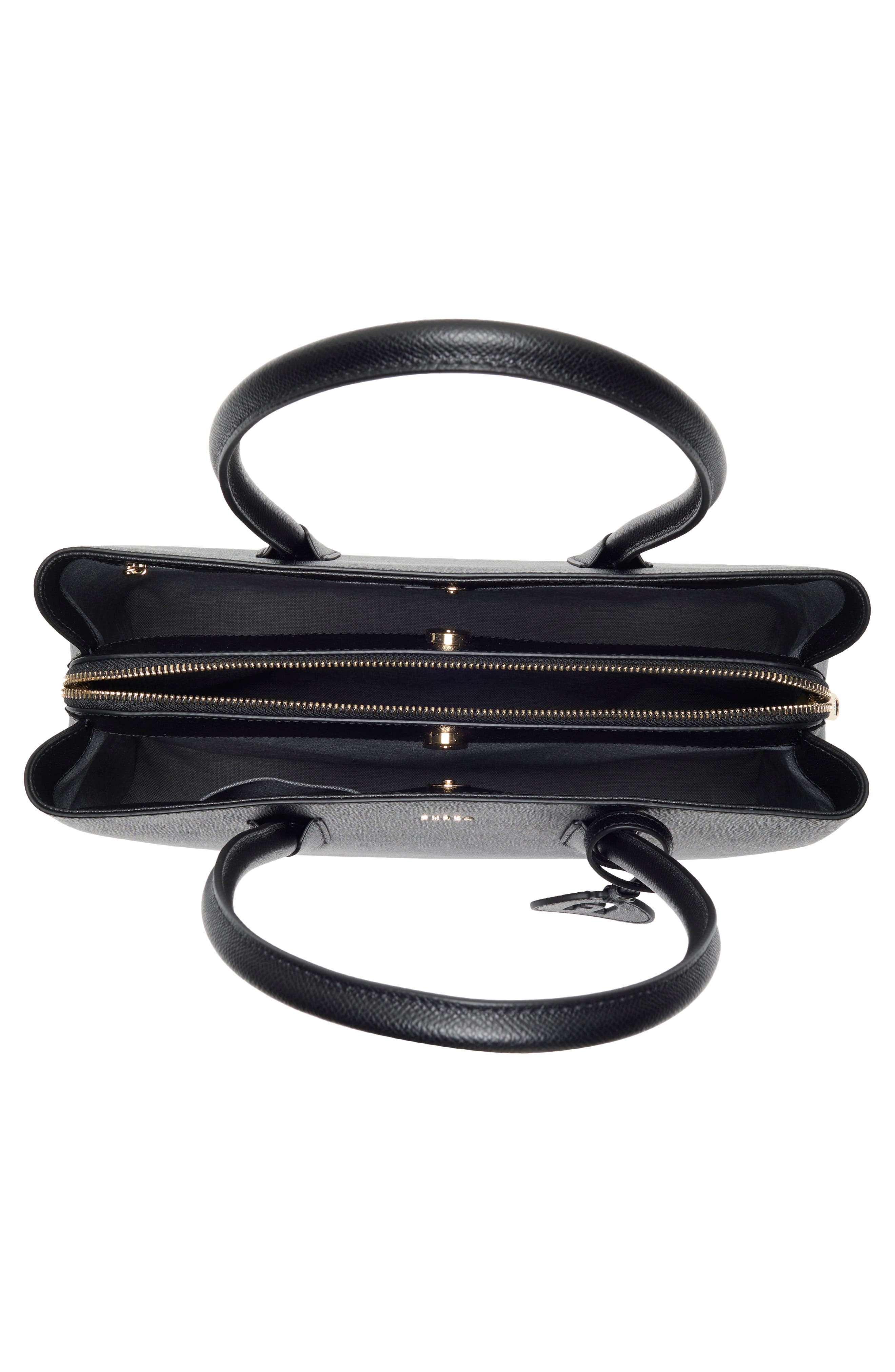 Furla Tessa Tote Bag, Alternate, color, Nero