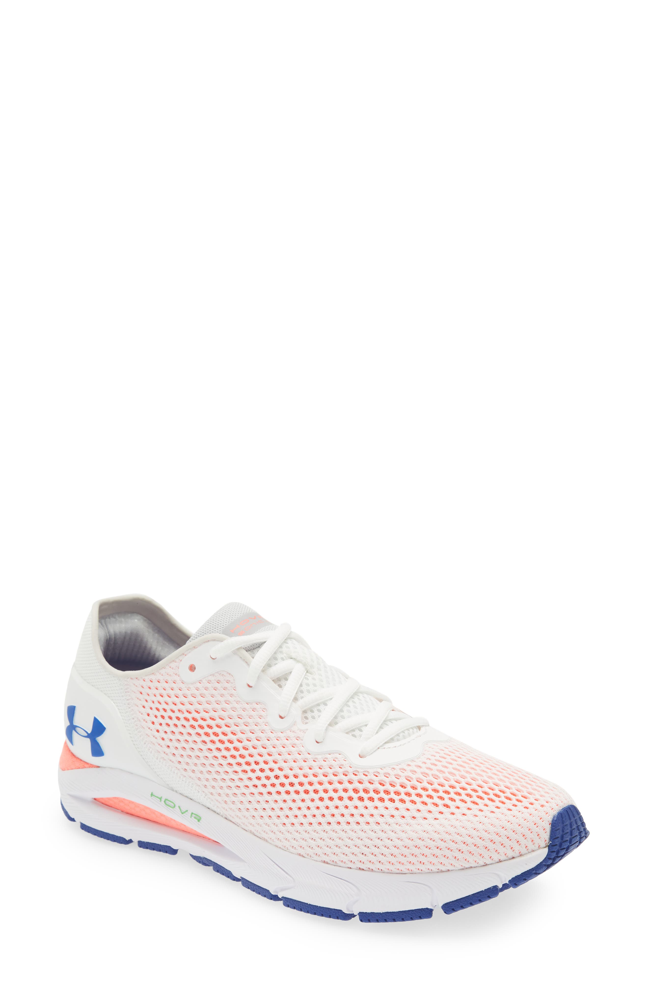 HOVR™ Sonic 4 Connected Running Shoe, Main, color, WHITE