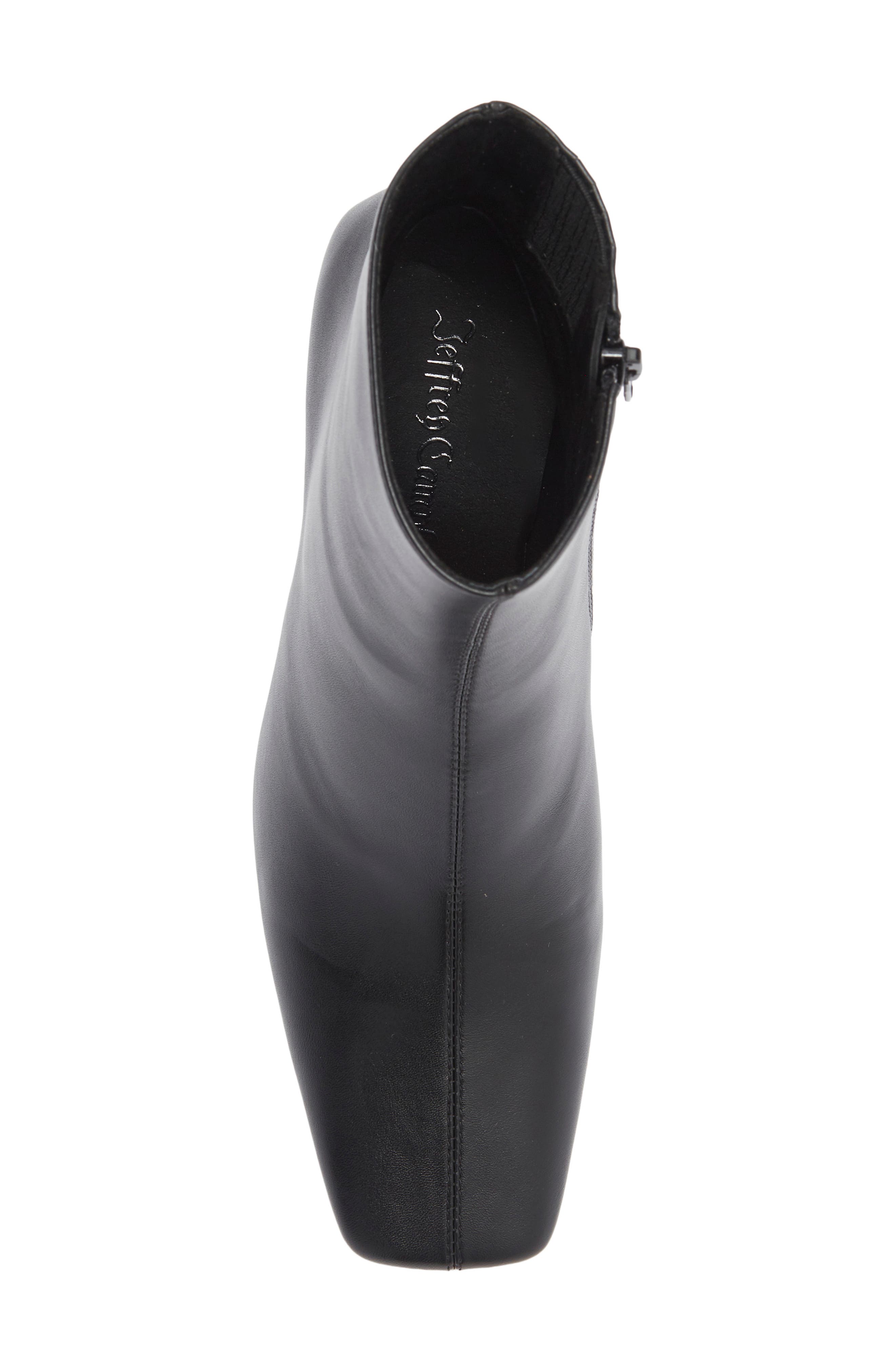 Jeffrey Campbell Tardy Ankle Boot, Alternate, color, Black