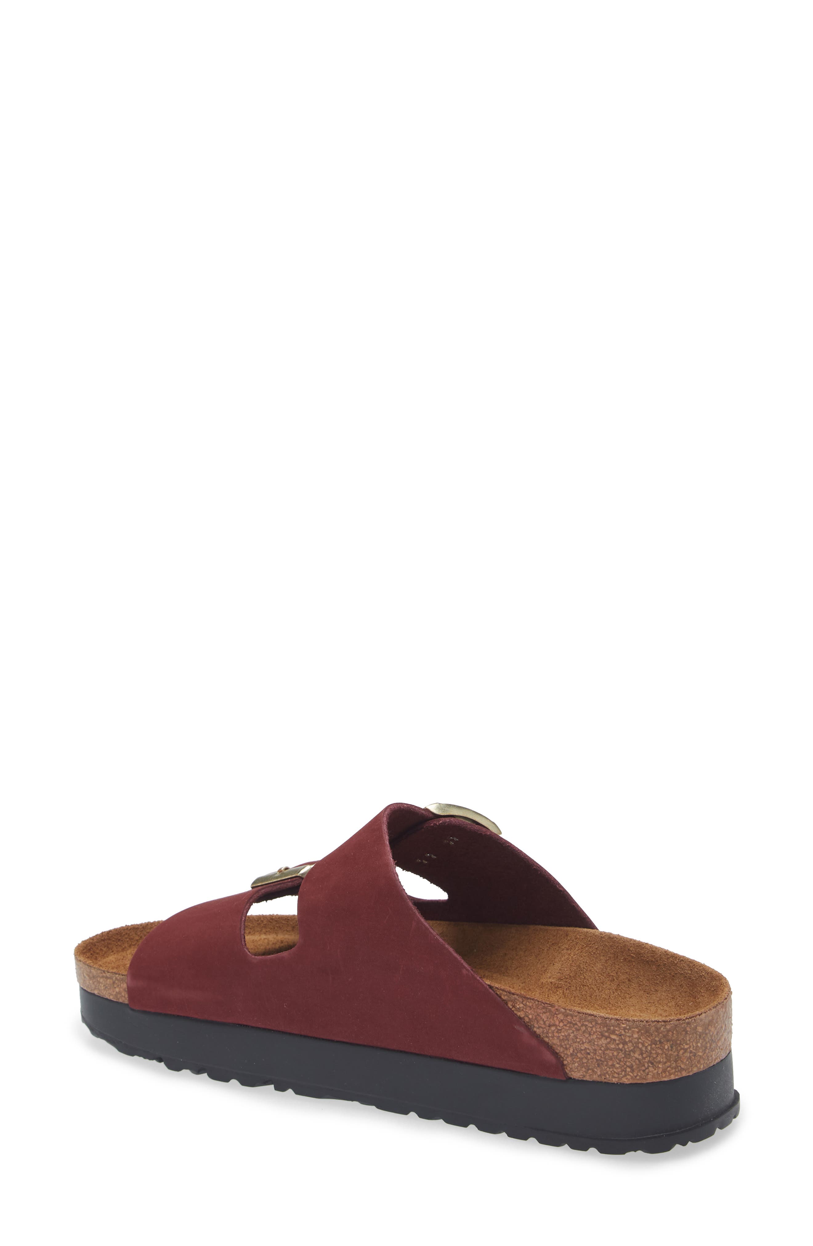 Papillio by Birkenstock Arizona Flex Platform Sandal, Alternate, color, ZINFANDEL