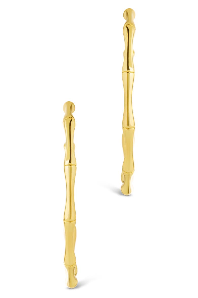 Delia Textured Hoop Earrings, Alternate, color, GOLD