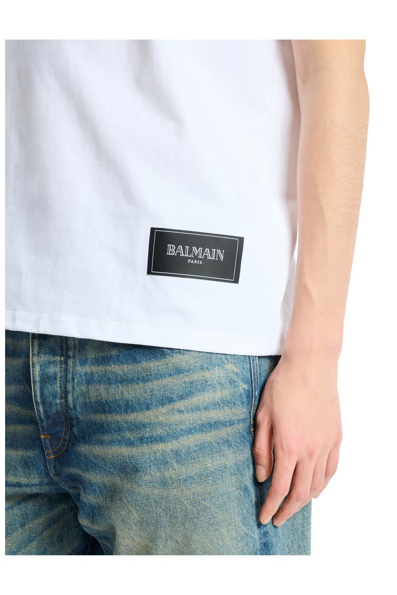 Pack of 2 Balmain Vintage T-shirts, Alternate, color, white