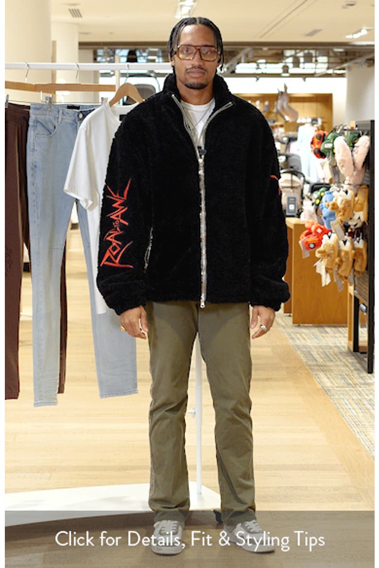 Kye Venom Oversize Faux Shearling Jacket video