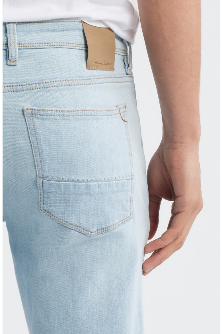 Indigo Palms™ Straight Leg Jeans, Alternate, color, LIGHT BEACH WASH