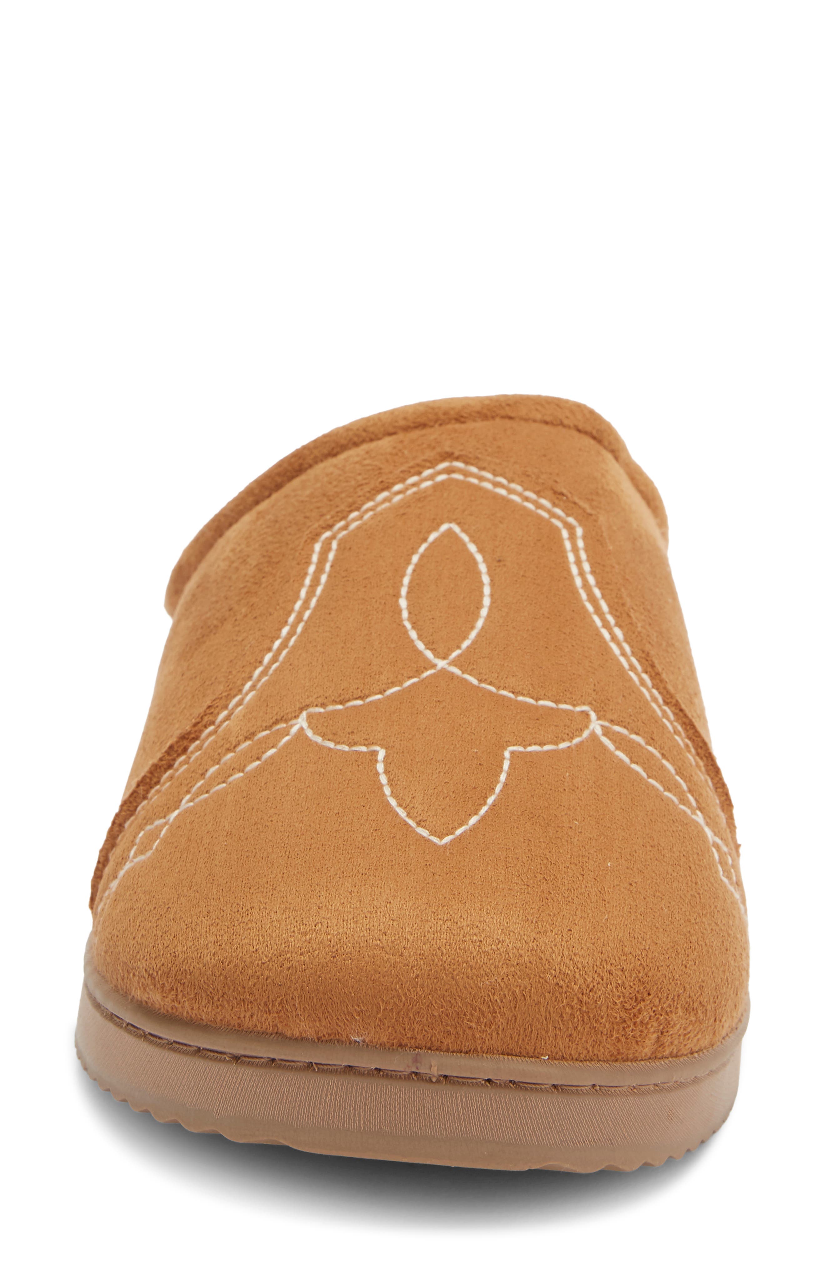 Wesson Clog Slipper, Alternate, color, CHESTNUT
